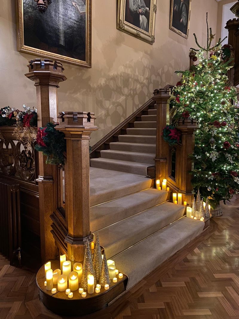 Christmas foyer