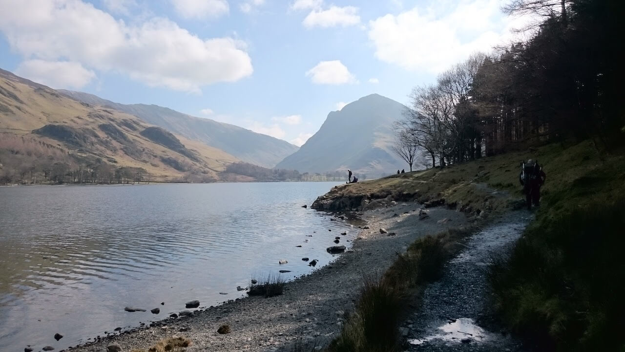 Buttermere towards Fleetwith Pike