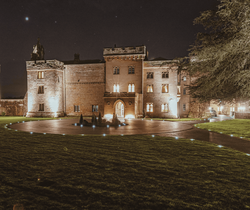 Rose Castle at Night